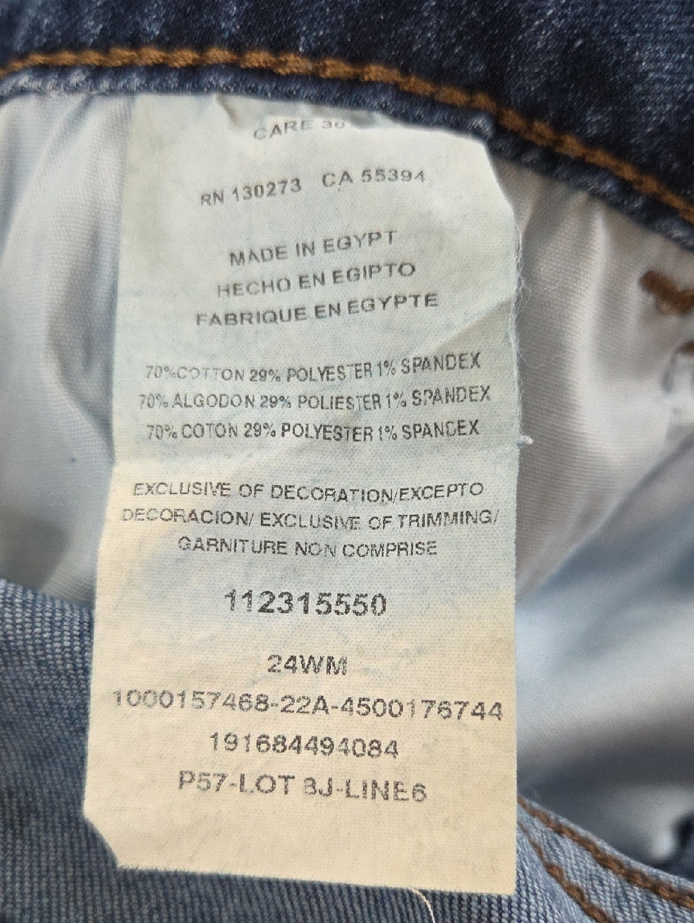 Lee Womans Midrise Regular Fit Capri STRETCH DENIM 24W NWT - Picture 11 of 16